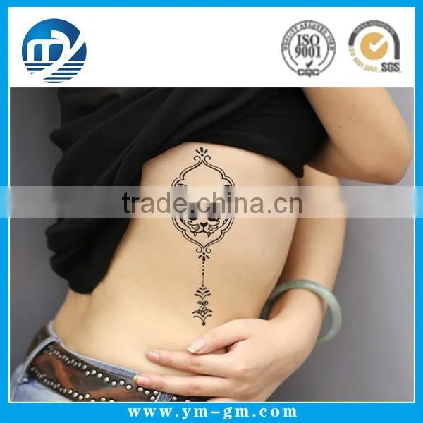 Custom temporary tattoo sticker for hand