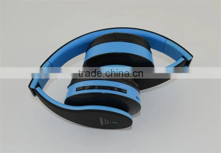 Cheap Handfree Stereo Foldable MP3 FM Bluetooth Headset for Mobile Phone