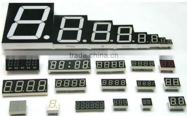 4 digits outdoor white led numeric display (ATA 83)
