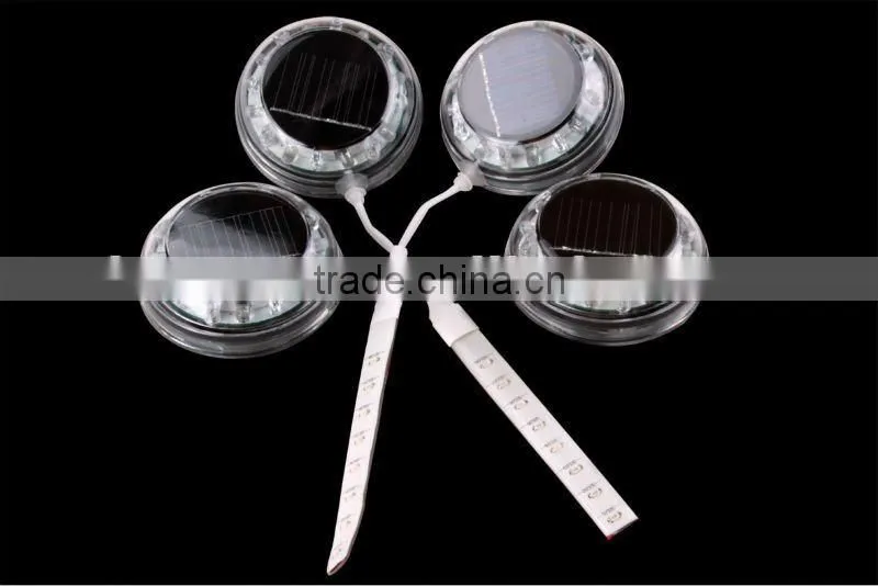 Car Glare Wheel Light Solar LED Wheel Lights