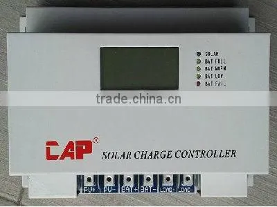 LCD+MPPT LED Solar Charge Controller