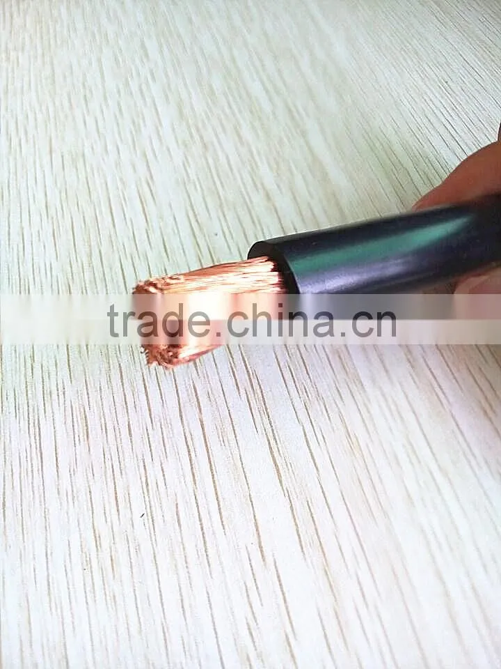 Flexible Copper/CCA Rubber Insulation Electric Welding Cable