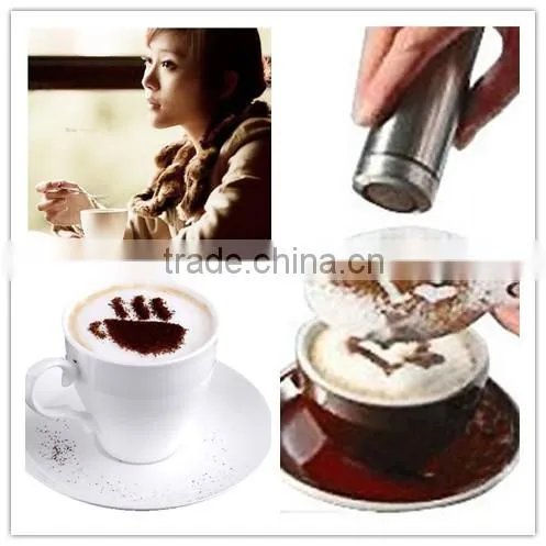 Coco/caffee powder template