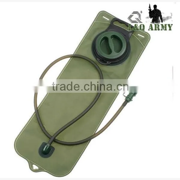 3L Bicycle Mouth Water Bladder Bag Hydration Camping Hiking Climbing Military Green