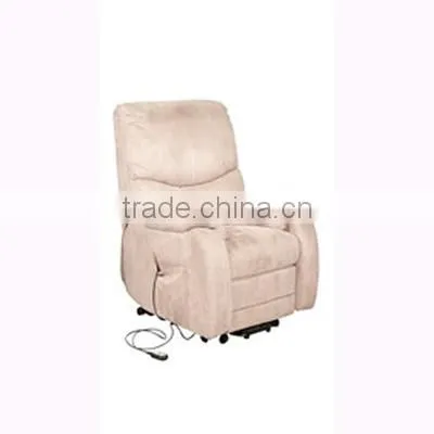 Luxurious leather electric sofa recliner with dense padded seat