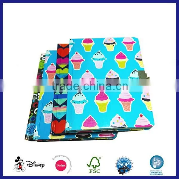 custom cheap composition pattern note book for students