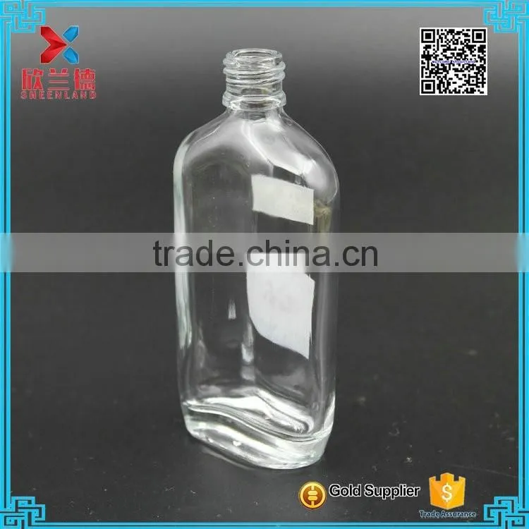 50ml small glass liquor wine bottle with lid wholesale