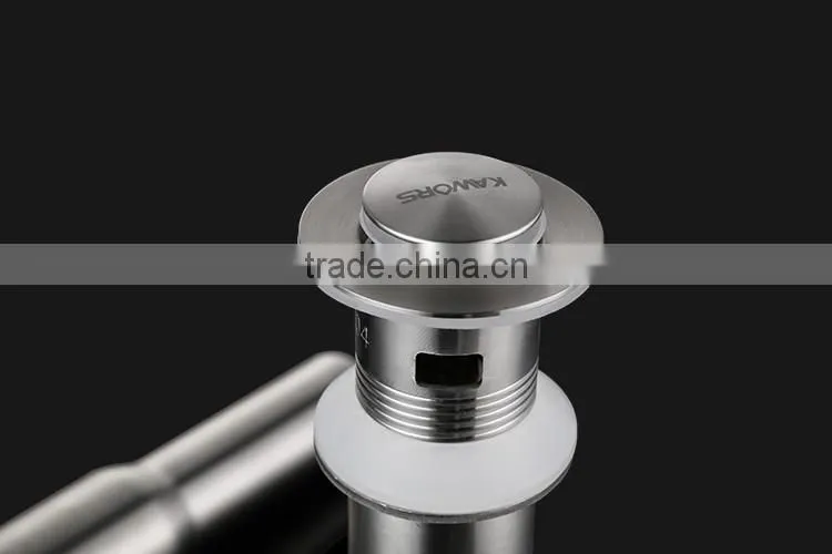 THUN durable 304 stainless steel washbasin pop up drain