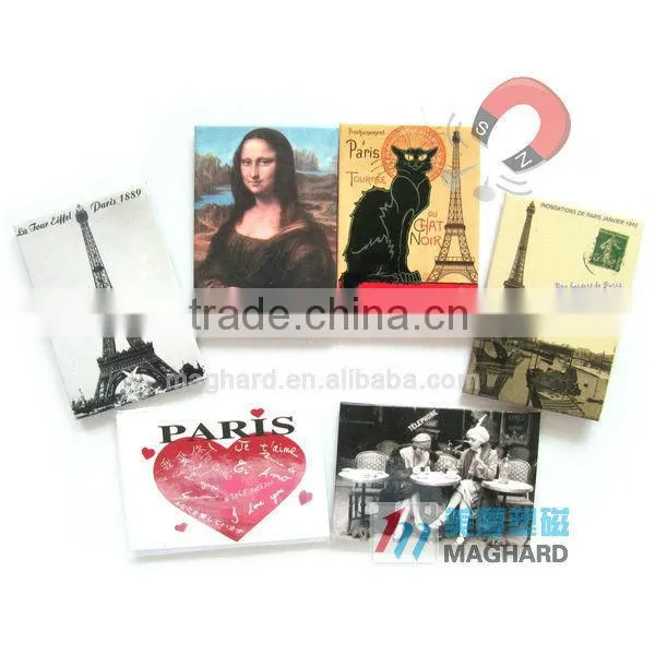 100% Free Custom Logo souvenir metal fridge magnet
