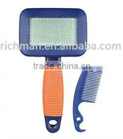 wooden dog brush
