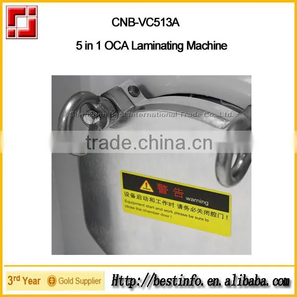 5 in 1 OCA Laminating Machine Built-in Air Bubble Remover Machine OCA Laminator(CNB-VC513A)
