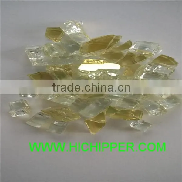 Hi Chipper Outdoor Concepts 1/4 in Light Green Reflective Fire Glass
