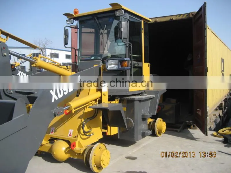 Factory price!! 1.6 ton wheel loader front end laoder