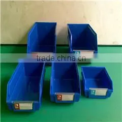 Industrial vertical plastic storage bins