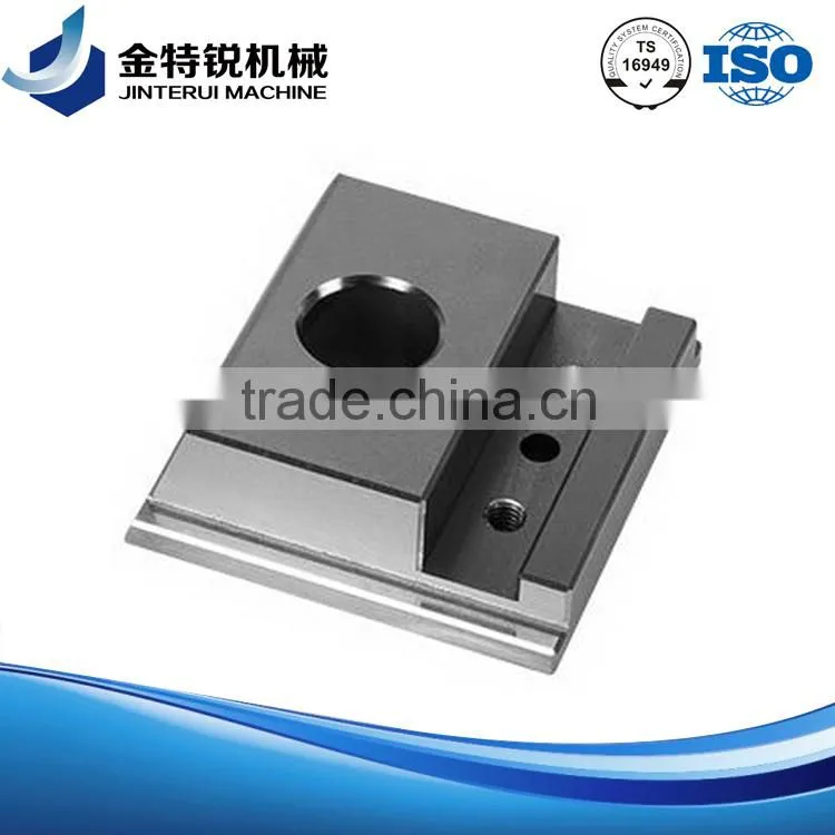 Custom CNC Machined Prototype Aluminium Parts With Blue Anodizing