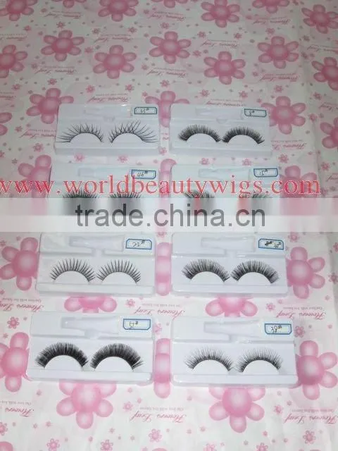 hand made synthetic hair strip eyelash worldbeauty