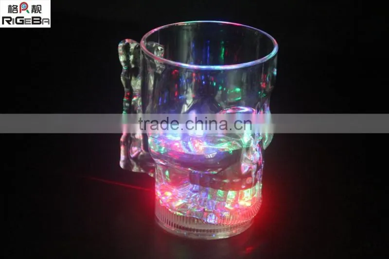 led flashing drink cups Plastic Type and Eco-Friendly Feature led flashing drink cups