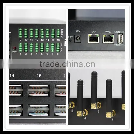 2014 Ejointech big promotion at the end of year,VOIP Gateway gsm/cdma/wcdma16 port 64sim voip gateway buy 10 get 1 free