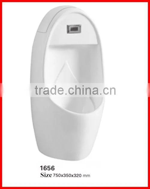 Washroom white sanitay sensor ceramic urinal X-1656