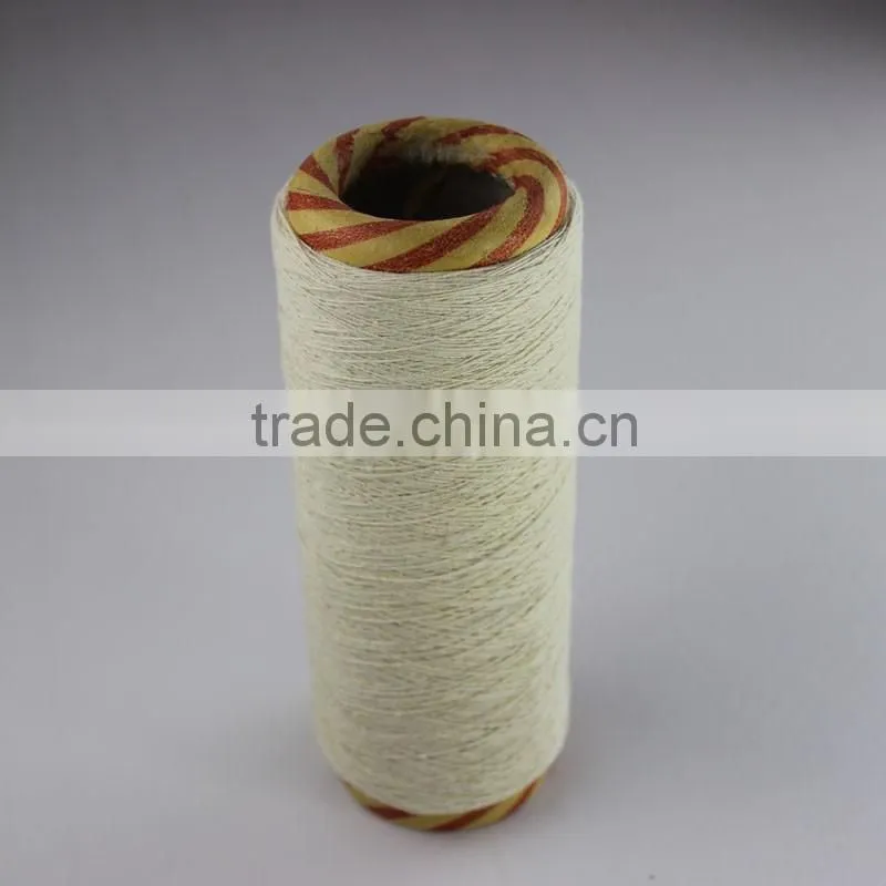 ne6 recycle polyester cotton oe raw glove yarn