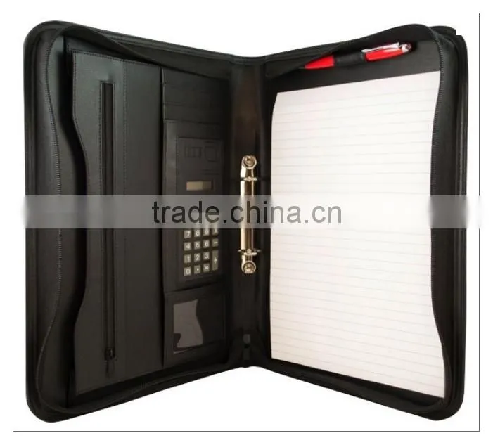 Custom Fashion Cute Leather Designer Padfolio