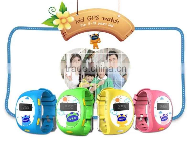 Multifunctional wrist watch gps tracking device for kids