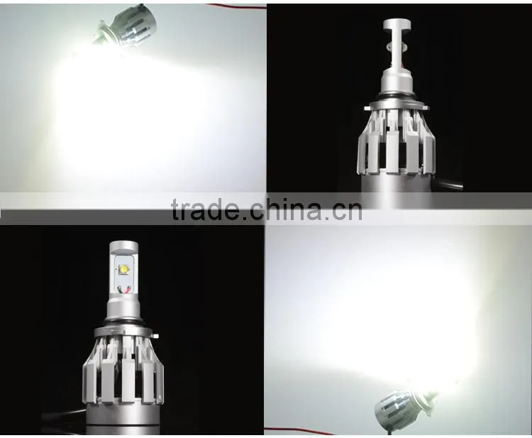 3000lm High power 9005 9006 H4 H8 H11 Metal headlight with wholesale price