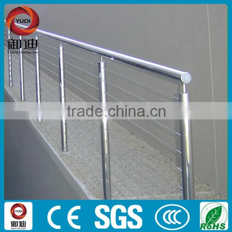 stainless steel decorative porch railing for exterior
