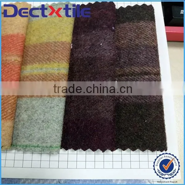 Low price wool fabric 2016 fashion winter coat