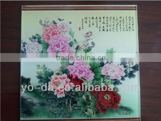 digital YD-7880 size glass flatbed printer ,glass door flatbed printing machine