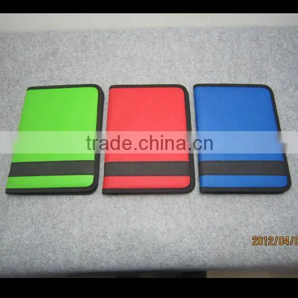 A5 Leather conference fIle folder