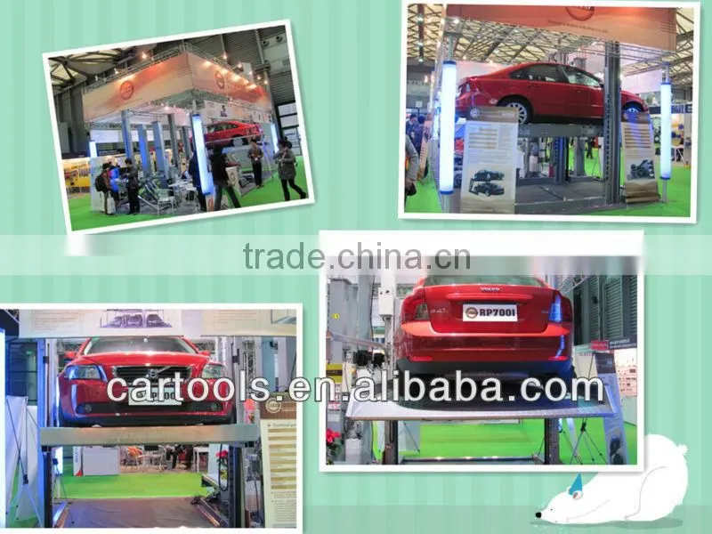 automotive rotary car parking lift