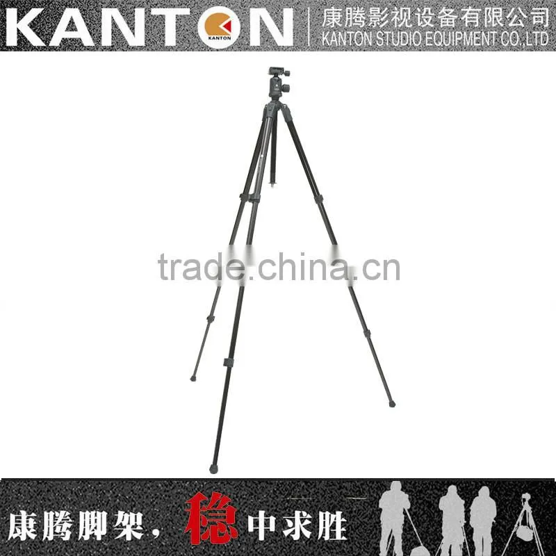 Lightweight Aluminum Ball Head Digital Camera Tripod For Travelling
