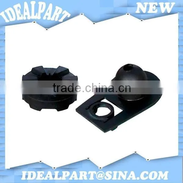 Black NBR 55 shore A rubber sealing end cap