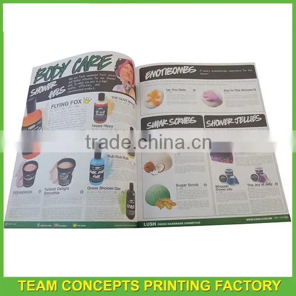 Professional book service catalogue printing
