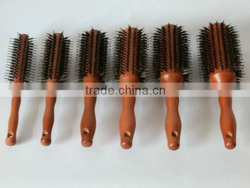 porcupine wood hair brush