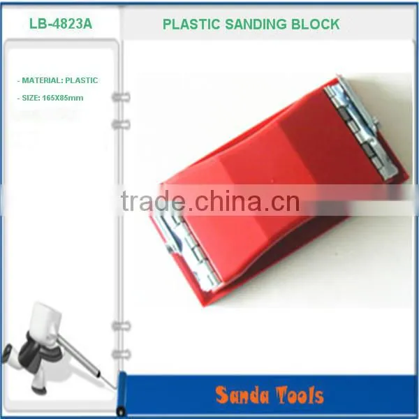 DIY hand tool pvc sand block