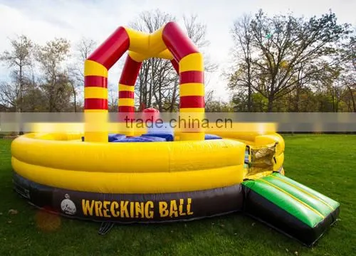 hot sale inflatable wrecking ball,inflatable sports game for adults n children