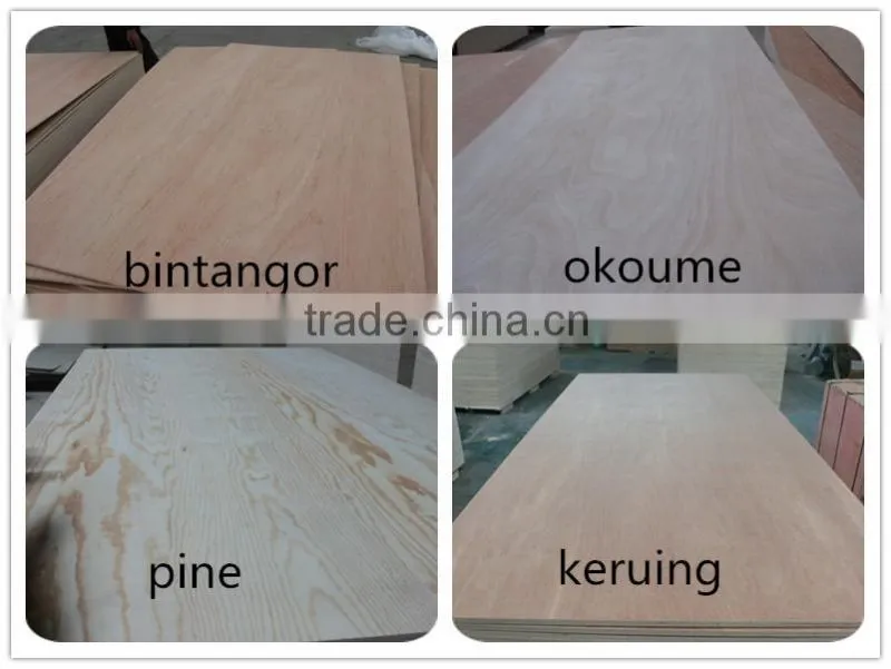 3mm,6mm,9mm,12mm Commercial Plywood