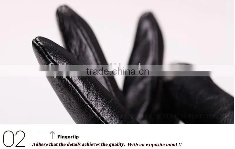 women classy motorcycles leather driving gloves