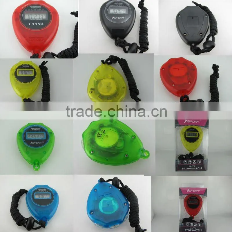 Wholesale Good Price Professional Digital Stopwatch with Lanyard