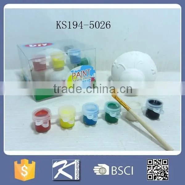 novelty toy diy hand ceramic figurines to paint