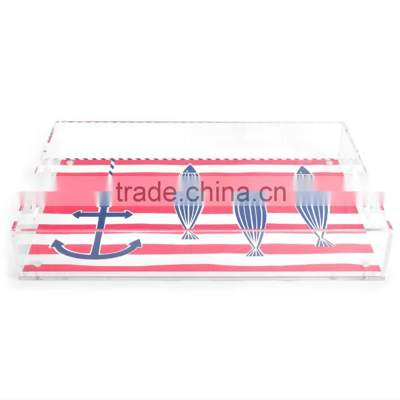 beautiful acrylic trays wholesale,acrylic tray with insert,clear acrylic tray