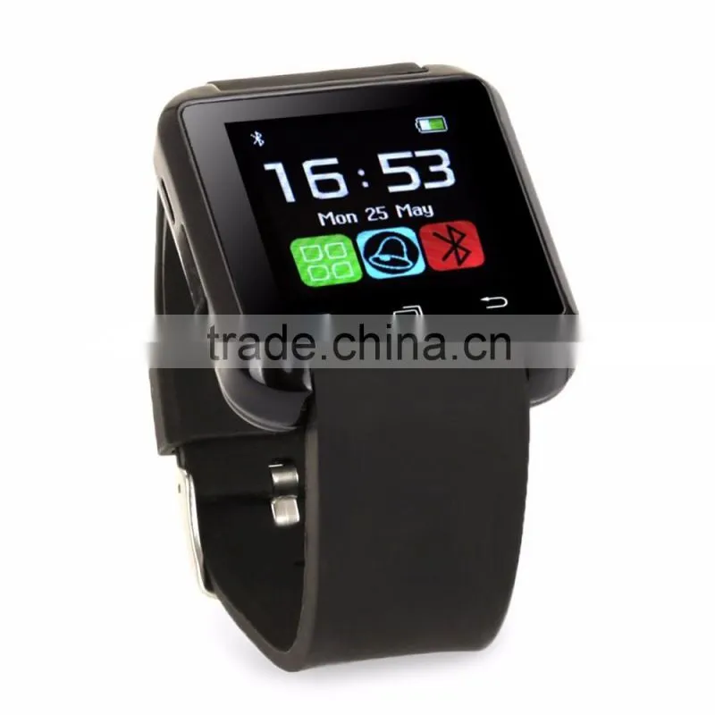 Wrist Watch for Samsung S4/Note 2/Note 3 HTC LG Huawei Xiaomi Android Phone Smartphones U8 Bluetooth Smart Watch