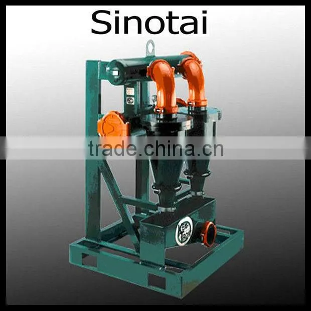 Oilfield drilling fluid desander