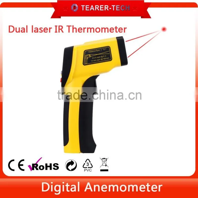 Handheld portable industrial Digital Infrared Thermometer dual Laser thermometer Temperature Tester Gun TL-D650