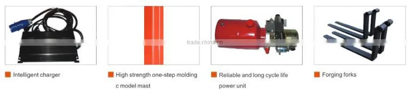 Semi Electric Stacker SPN15, SPN20 series