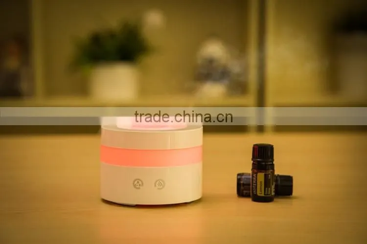 Eco Friendly Air Purifiers With Romantic Colorful Night Light Glass Aroma Diffuser