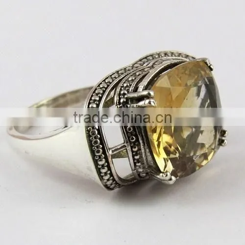 Two Tones Royal !! Lapis & Rainbow Moonstone 925 Sterling Silver Ring, Handmade Silver Jewelry , Wholesale Silver Jewelry