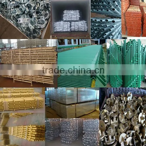 Cast iron flat square plate for scaffolding
